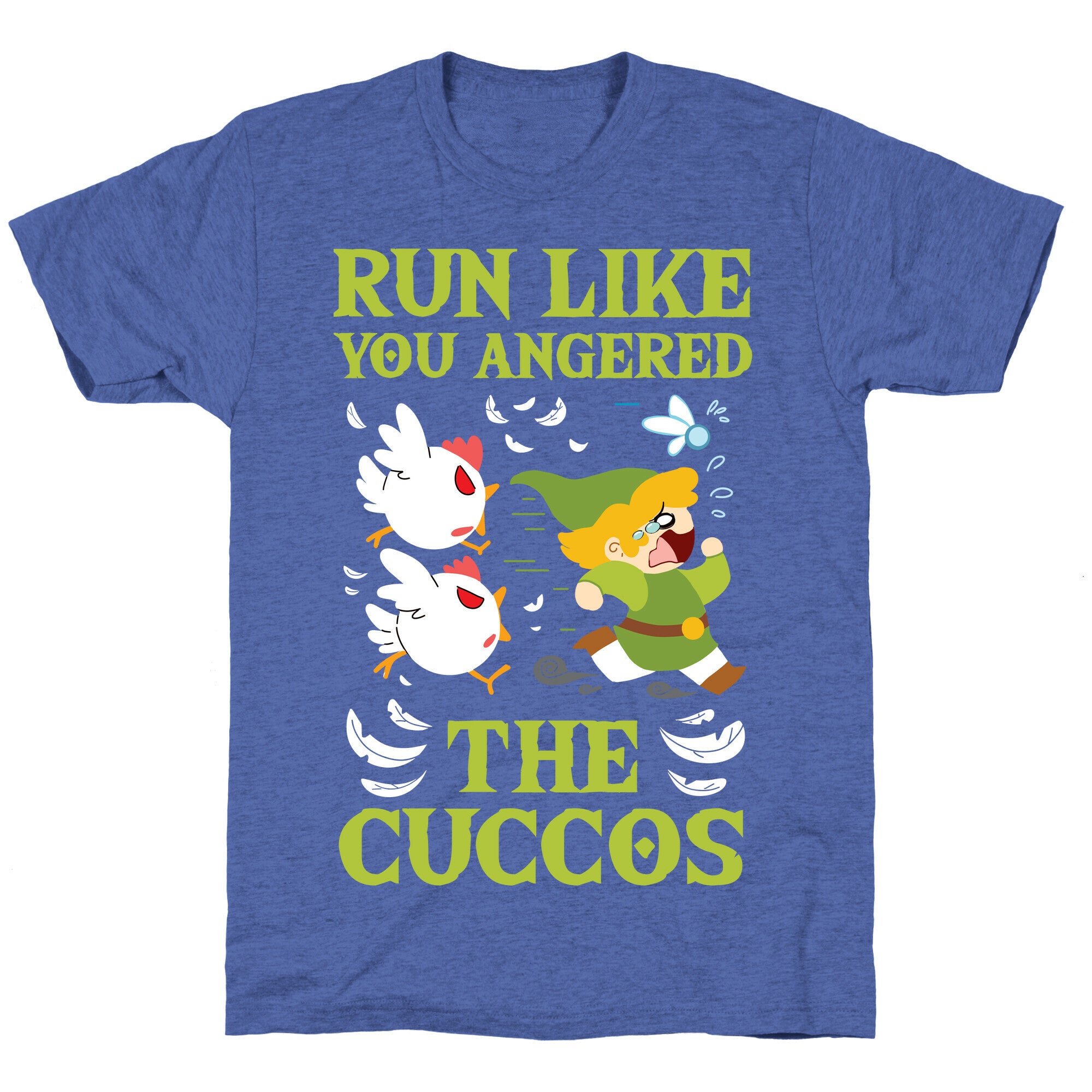 Run Like You Angered The Cuccos Unisex Triblend Tee